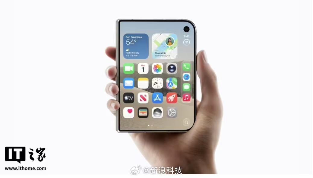 苹果首款折叠屏iPhone Duo海外评测释出，侧边按键式Touch ID成为争