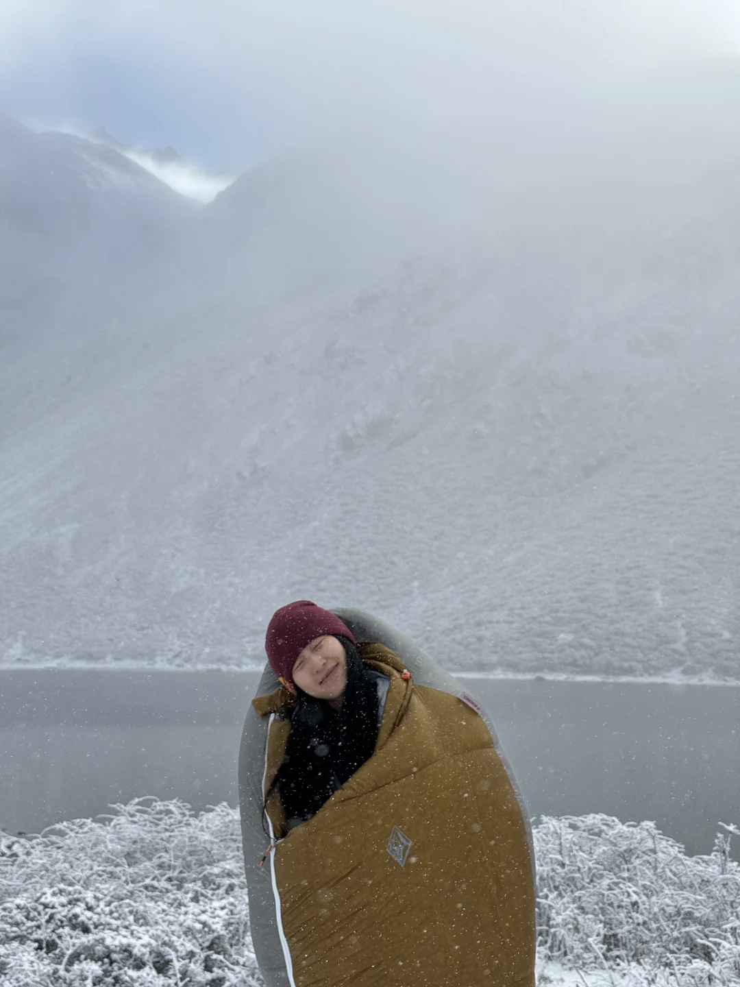 广东人来川西过冬啦❄️野马海子重装⛰️