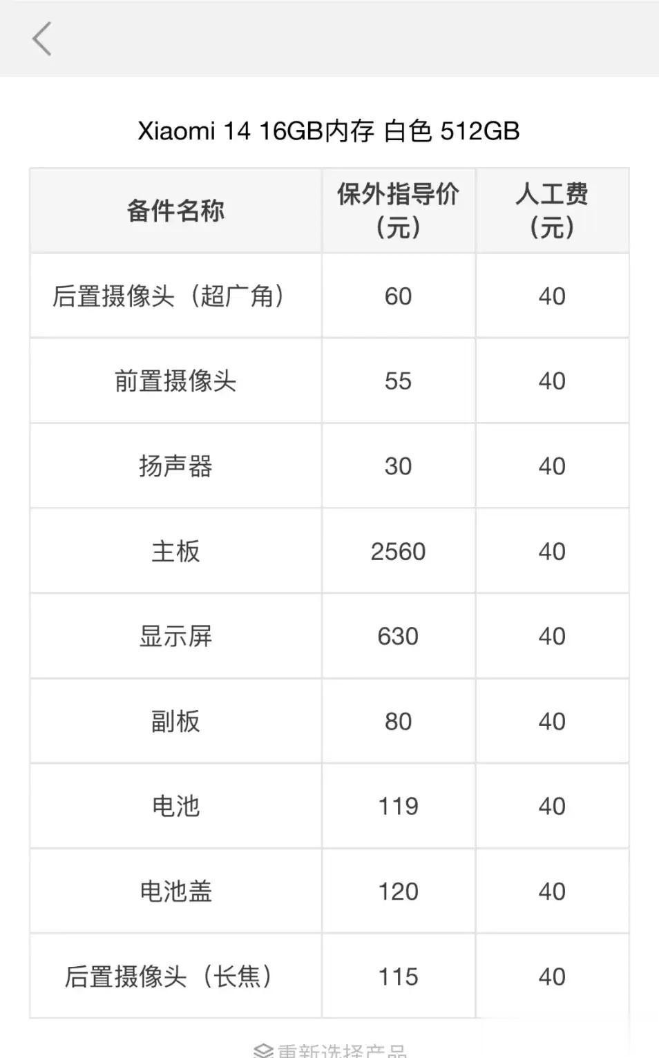 买小米14的朋友们，是真赚到了~
小米14维修成本出炉，这也太良心了吧！屏幕维修