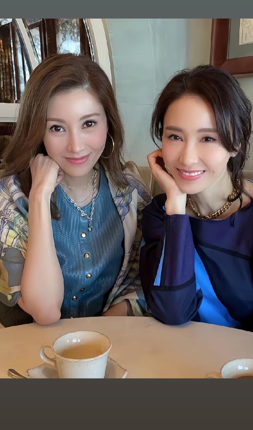 岁月从不不败美人！两位时代顶美，两个超级富婆，她俩是我认为最好看的同期港星，两个