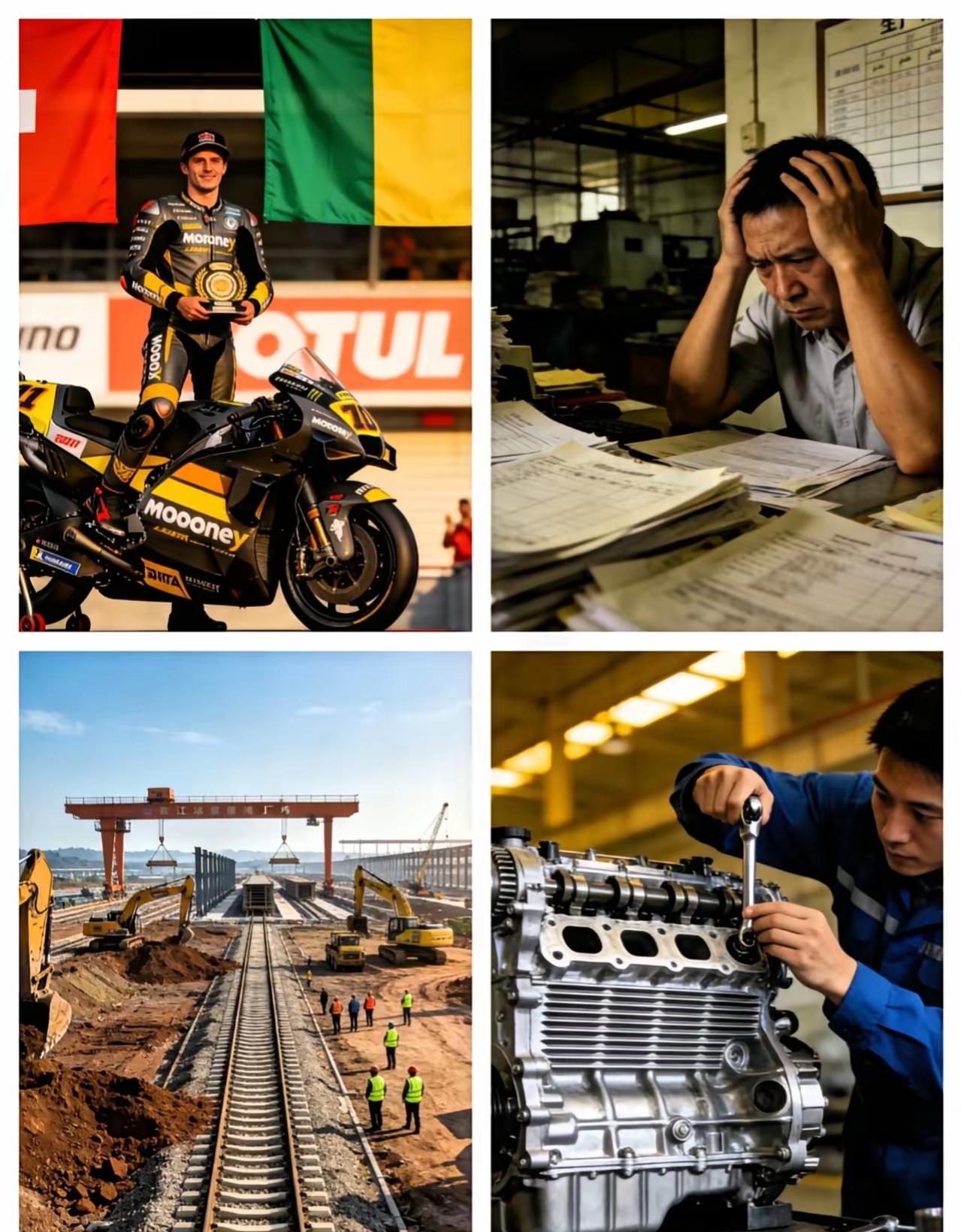 别人夺冠发奖金，张雪机车夺冠，差点把自家厂子干停摆。
100多个小时狂收5543