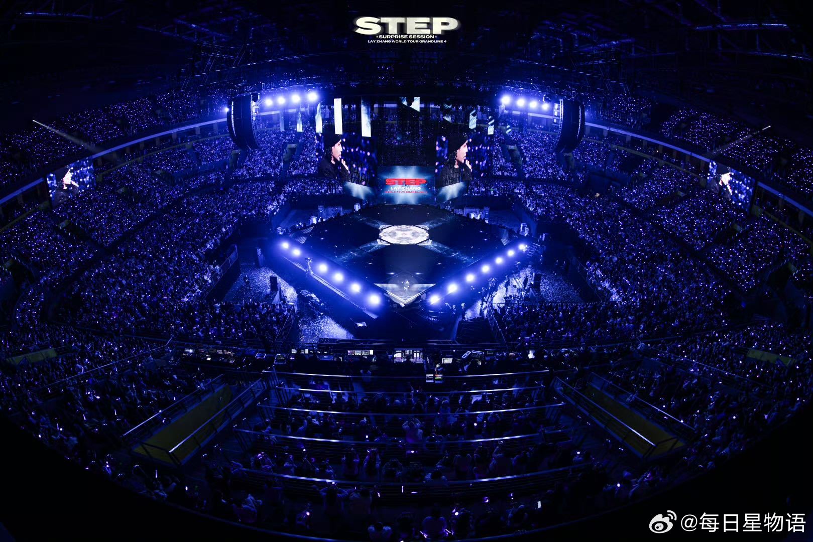 张艺兴五巡官宣 张艺兴第五次“大航海”正式起航，概念海报释出，演唱会主题定为「闹