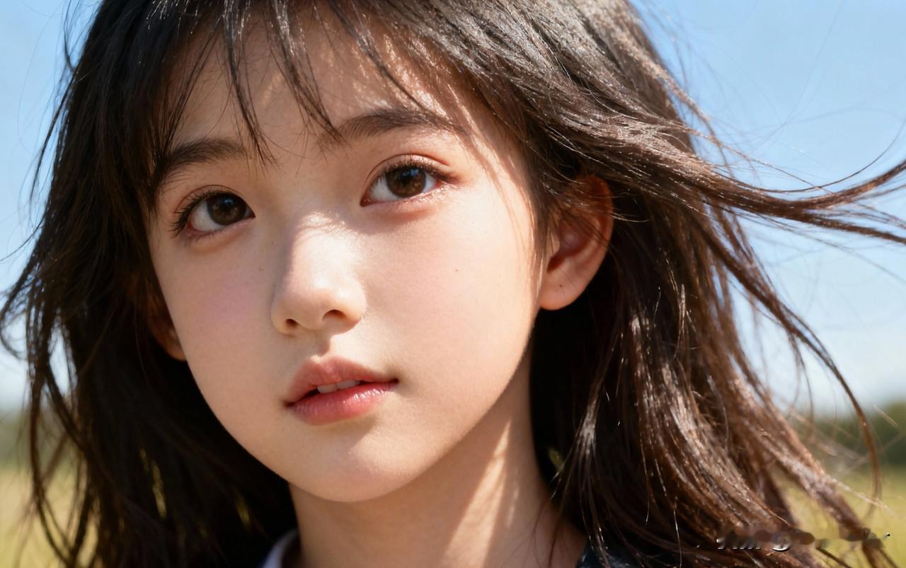 风拂少女面，日暖春光里。