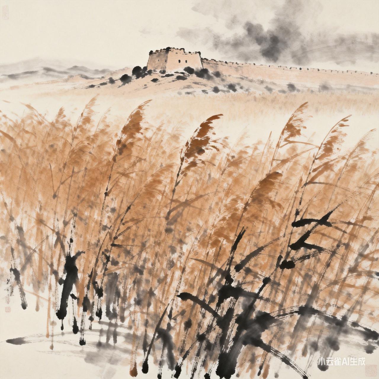 莫学游侠儿，矜夸紫骝好

有一种深秋的寒冷叫蝉鸣空林，有一种战争的残酷是与沙共老