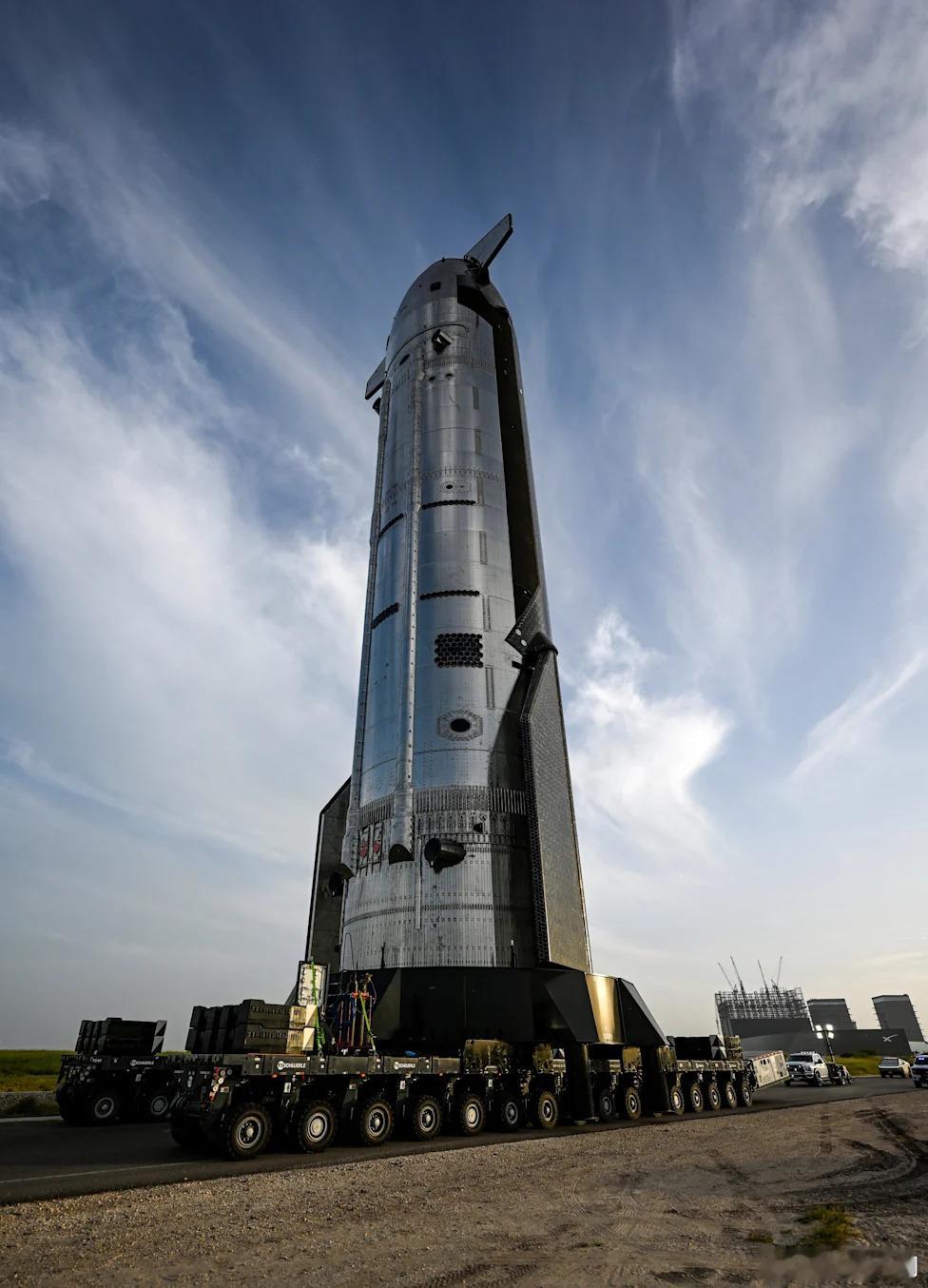 马斯克星舰试飞前紧急中止SpaceX的“星舰”火箭原计划从得克萨斯州进行第13次