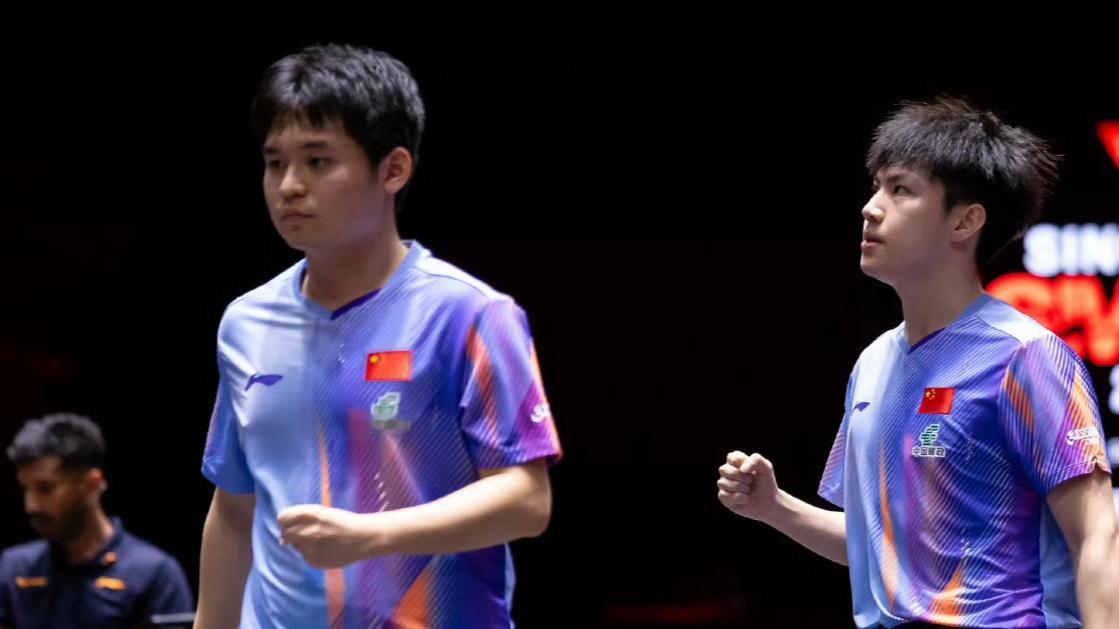 WTT太原赛男双八强全部出炉！
国乒独占三席，林诗栋复出首秀，联手黄友政3-0大