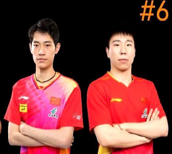 刚打完冠军赛又飞多哈，国乒这批小孩哥小孩姐直接连轴转。
 
黄友政/温瑞博把台北