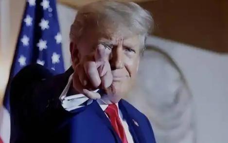 果然被我猜中了！
美国总统特郎普明确宣布：
美国总统特朗普9日威胁称，他将阻止连