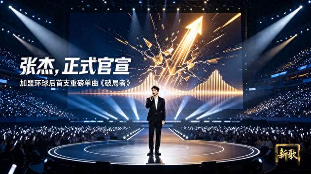 张杰彻底杀疯！官宣重磅新单曲，加盟环球后首秀太有排面