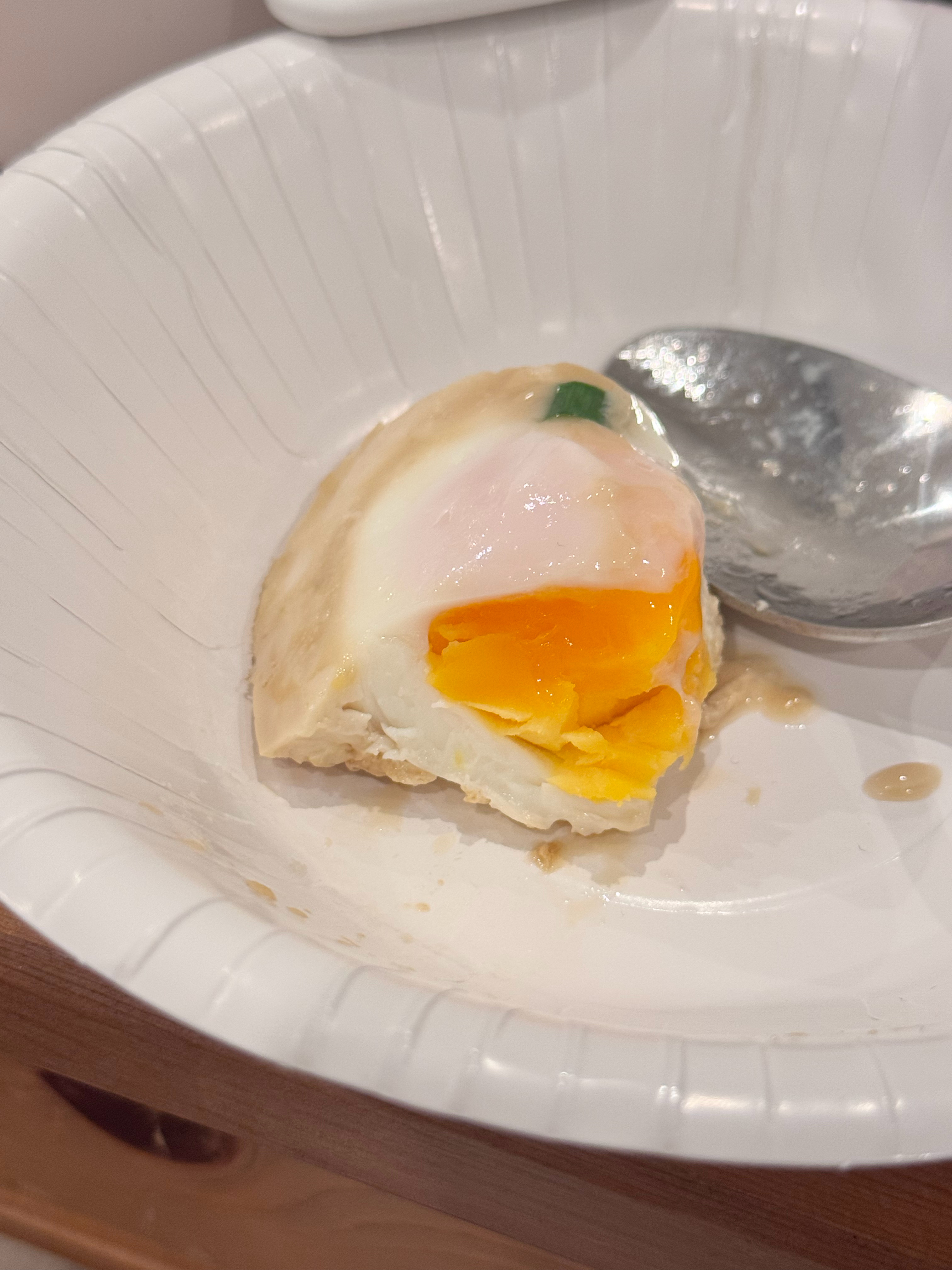 这种半熟不熟的老好吃了 