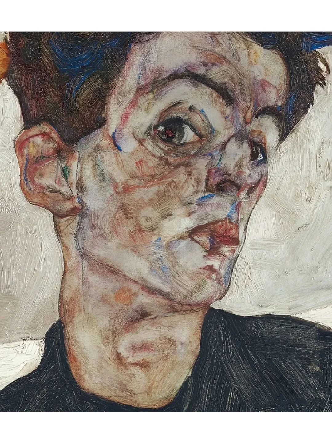 年纪大了才能看懂席勒画里挣扎的情绪