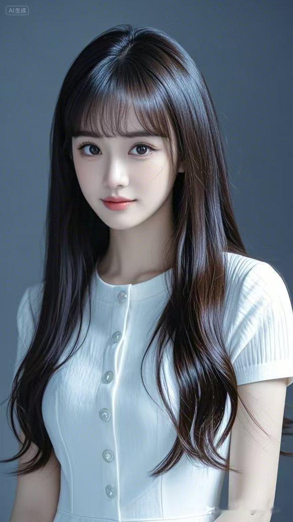 她眼神清澈如初雪，温柔一笑便治愈所有疲惫与烦恼，清澈的眼神、干净的笑容，像山泉般