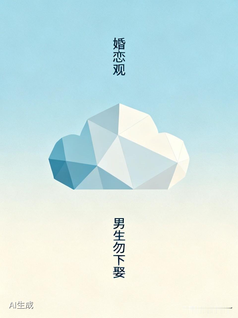 我的婚恋观：男生没有特别的愿因，真的别下娶。尤其不要娶太穷的家庭，或者子女多的家
