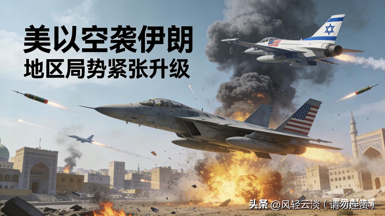 美以联合对伊朗发动军事打击，未经联合国授权、无视主权红线，直接把中东推向全面战争