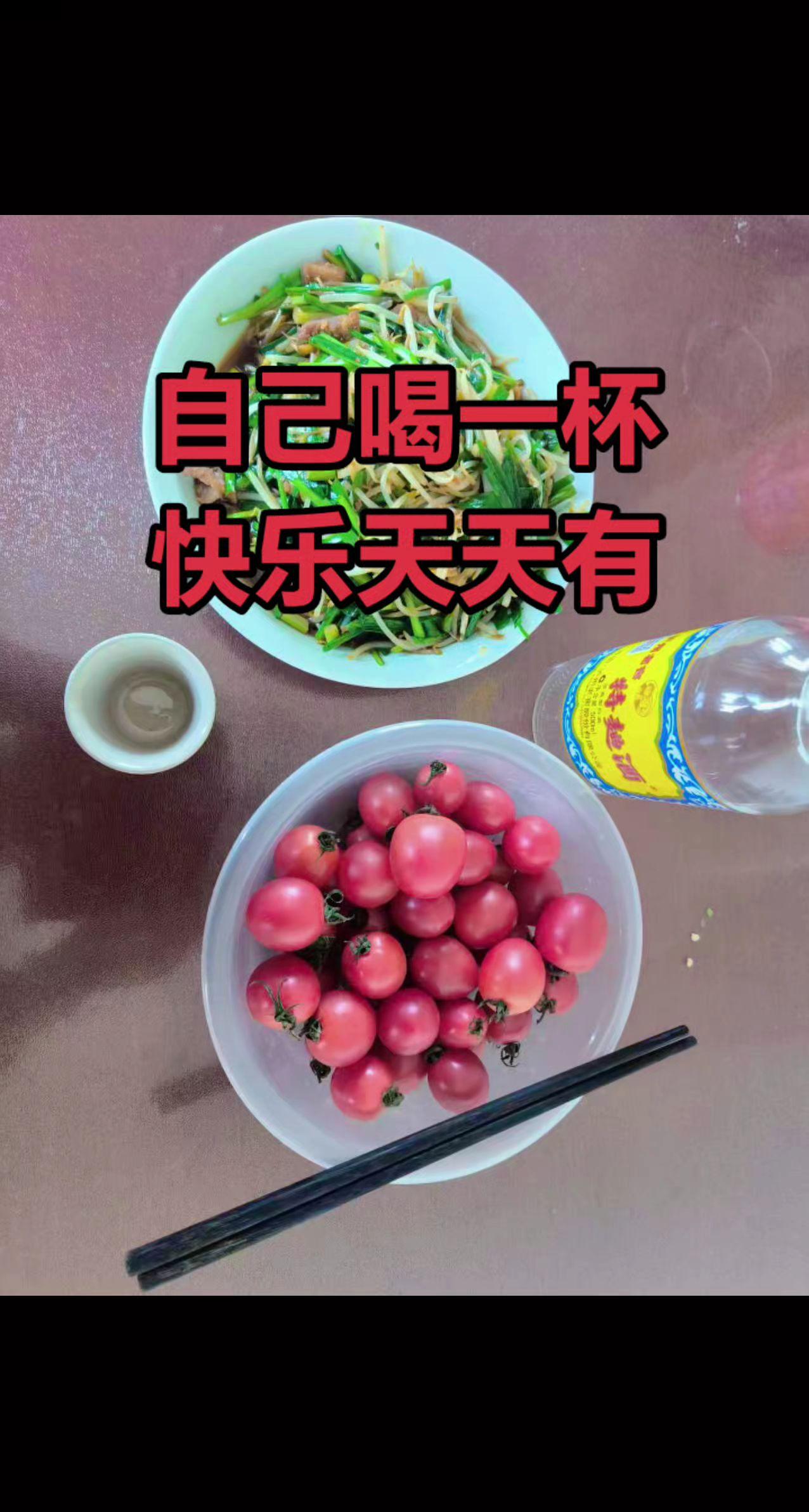 自己喝一杯，天天快乐有。一个人喝酒
容易回忆过去
一杯美酒
一段回忆
一个人的快