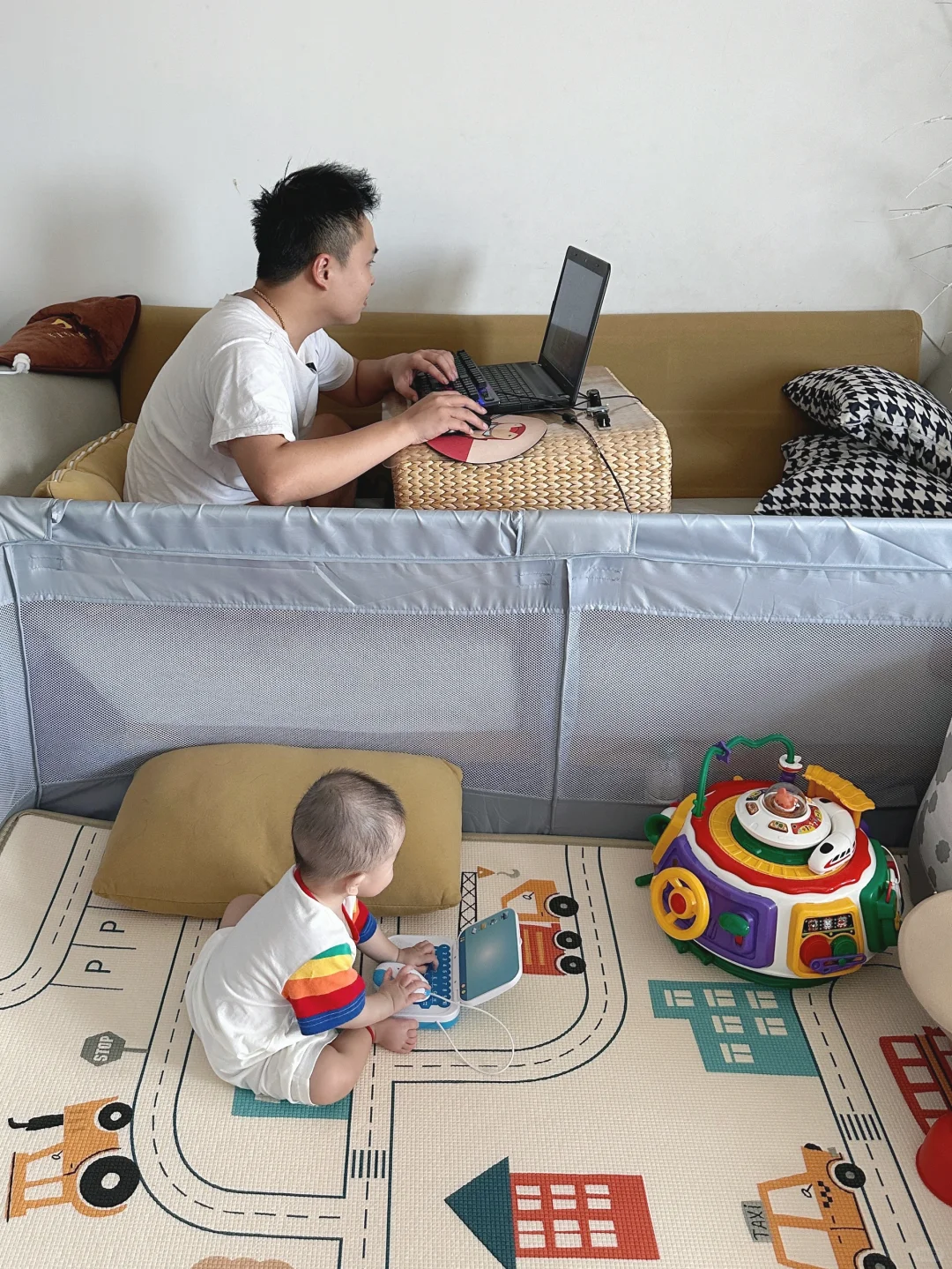 神同步的两父子