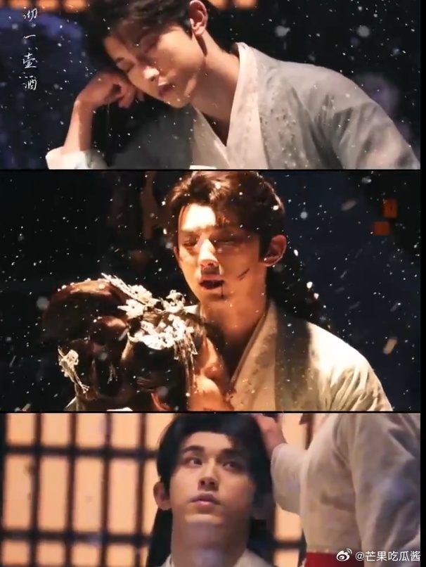 下雪是郭俊辰宿命感的开关  雪花开启了郭俊辰的宿命之门，在《引灯决》的天地中，他