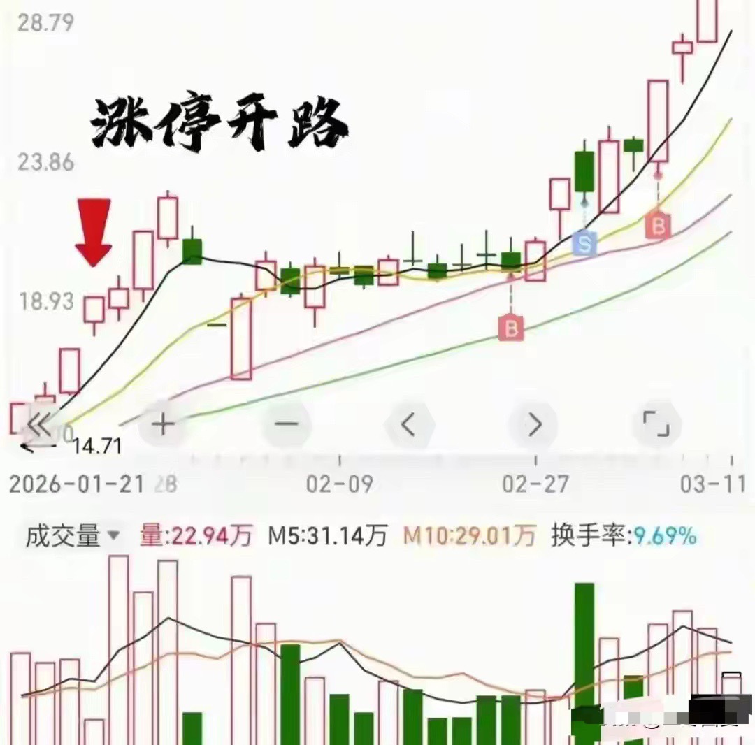 一种模式重复万次：涨停开路+缩量回踩，把握主升浪波段行情炒股多年，我淘汰了五花八