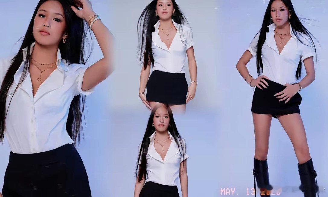 都说女大十八变，张庭女儿，从小被全网嫌弃，长得又黑又丑，完全没有张庭一丁点儿样子