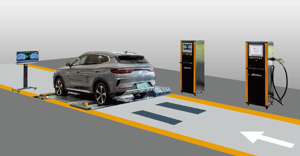 《南华新能源汽车运行安全性能检验解决方案 —— 广州文明机电，三电全检合规无忧，