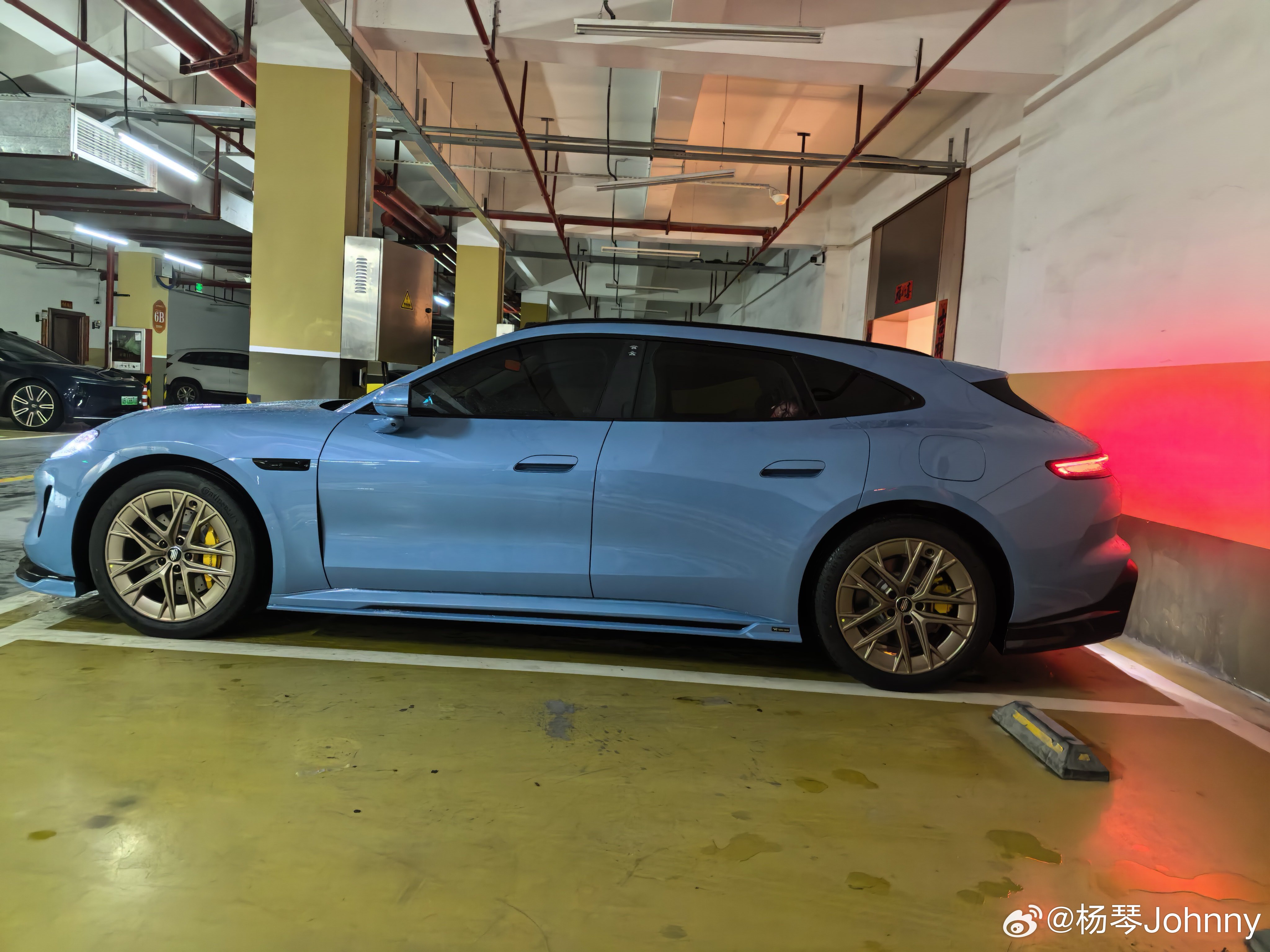 朋友买的尚界Z7T顶配！加了包围看上去帅呆了新能源汽车 深圳