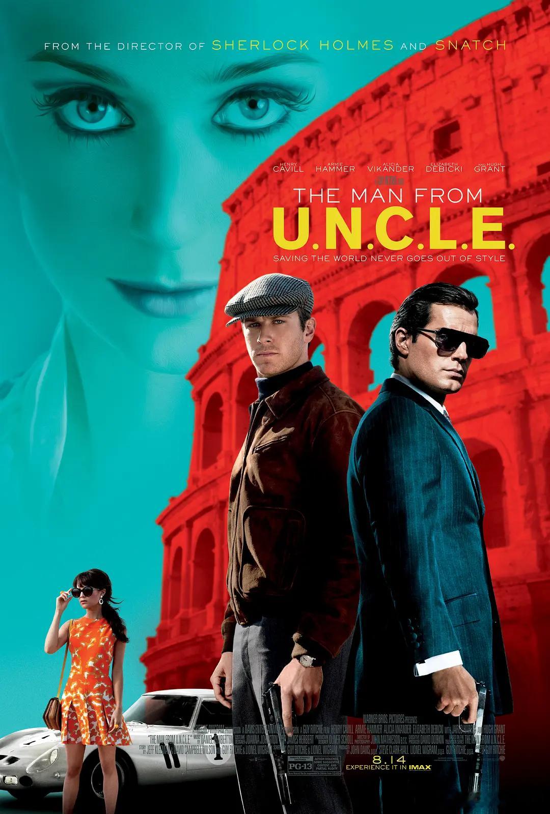 BD1080P蓝光特效字幕版！秘密特工 The Man from U.N.C.L