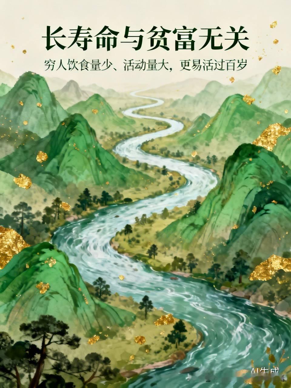 长寿命本身和贫富并无关联。此处提及穷人比富人饮食量少且活动量大，更易活过百岁，这