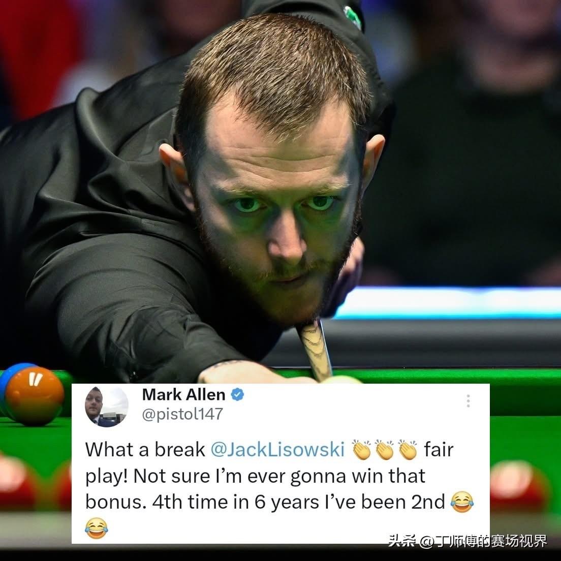 威尔士公开赛是本赛季最后一站本土系列赛，因此除了10万英镑冠军奖金外，还有15万