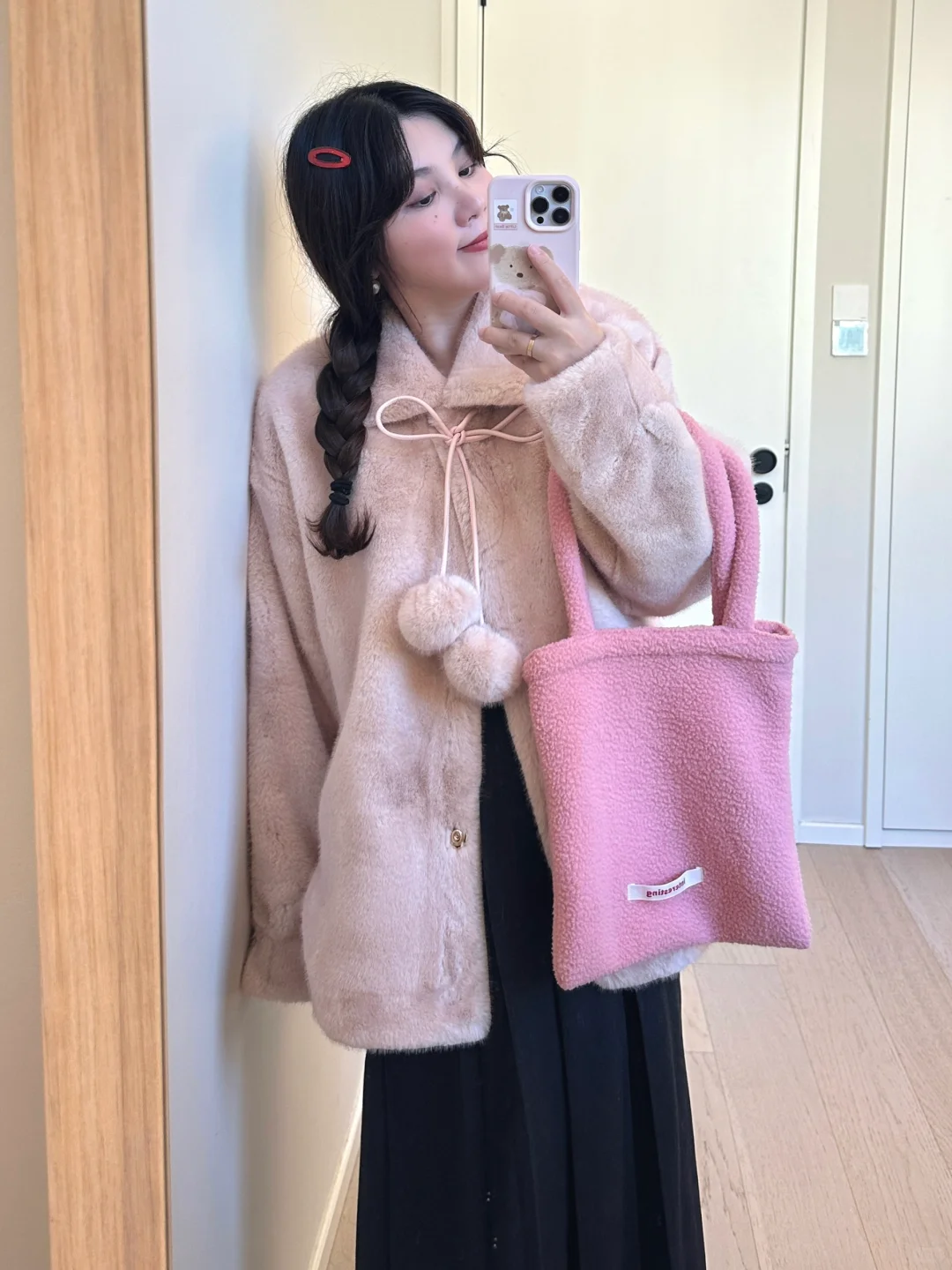 👛粉色太乖啦！