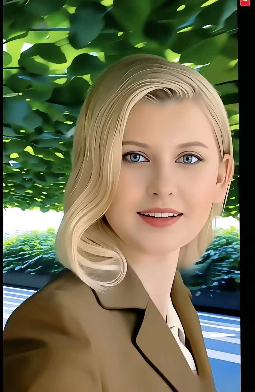 看了那么多外国美女，唯独她最好看，有才有颜，一个美人胚子。