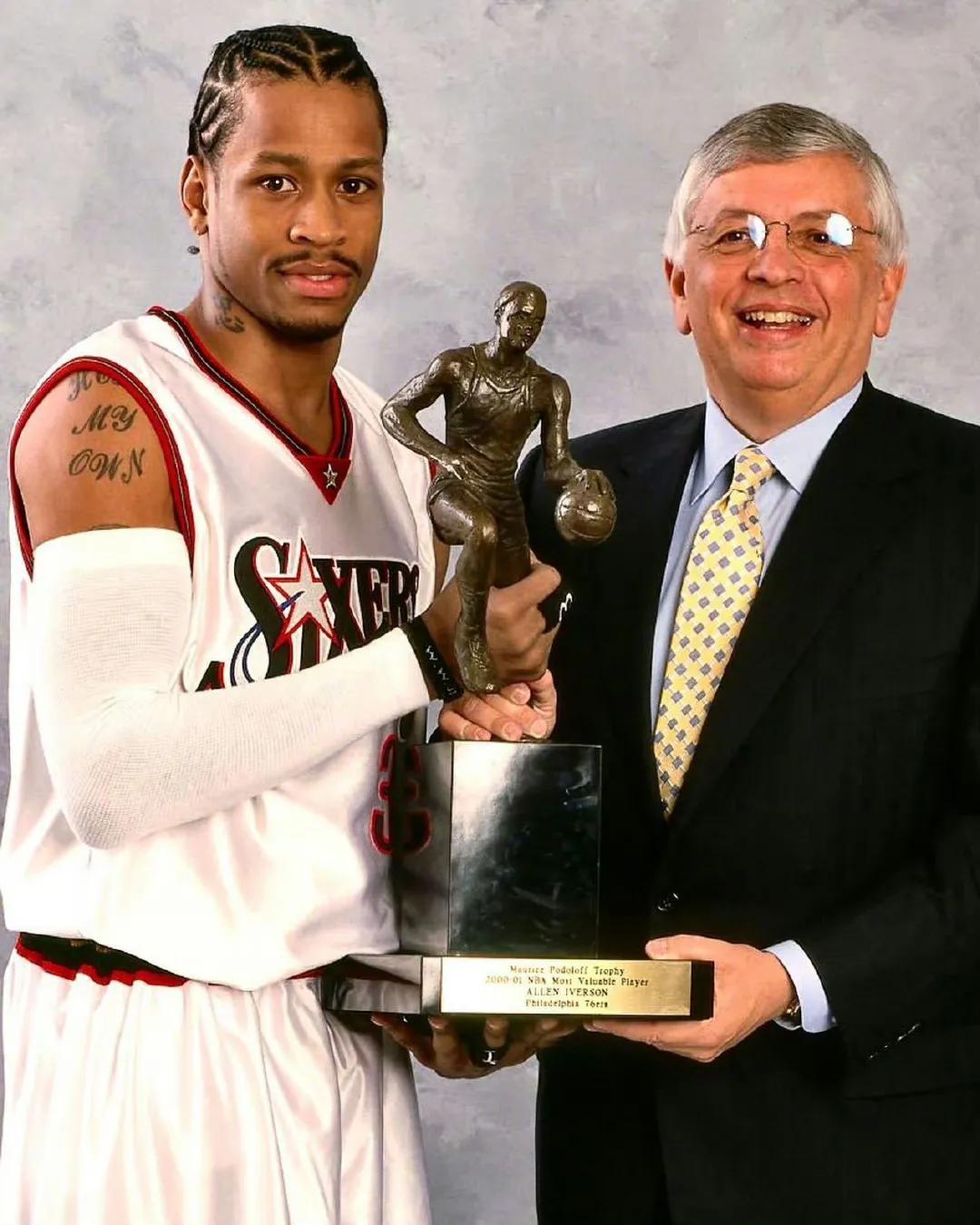 2001年NBA常规赛MVP，是否含金量最高？

1艾弗森，场均31.1分3.8