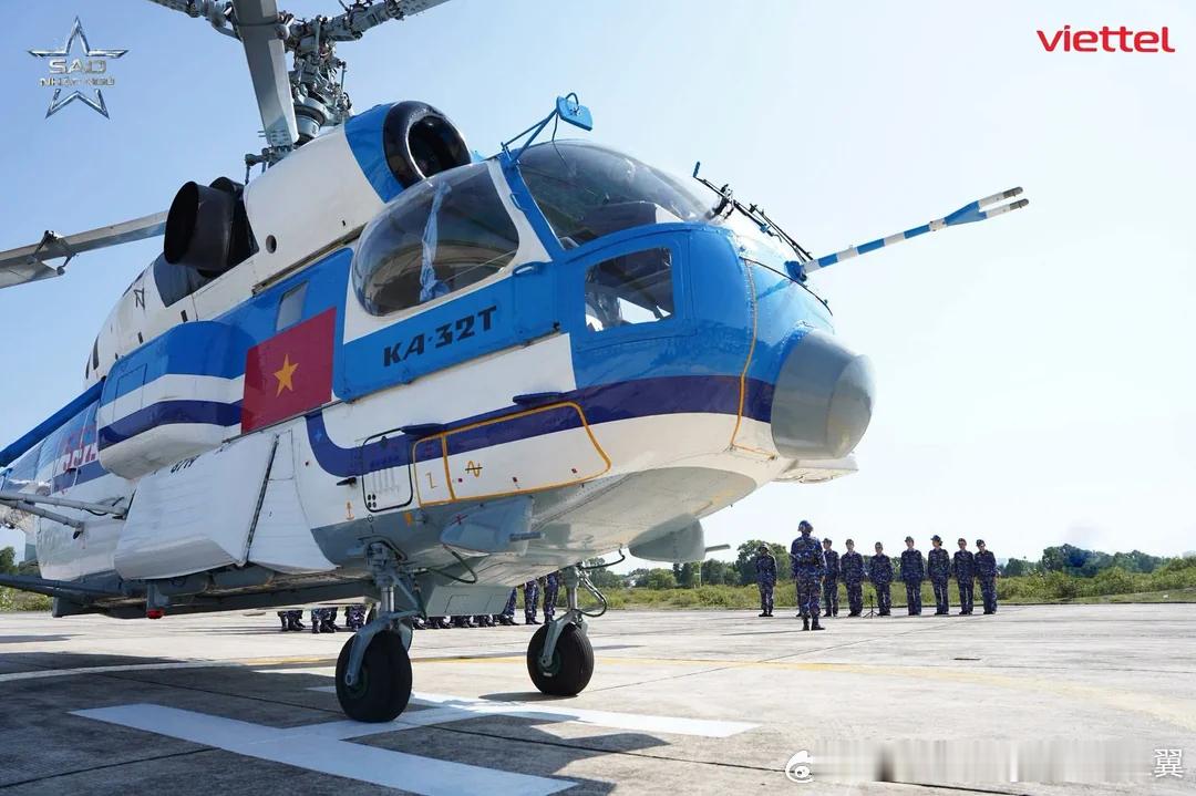 烽火问鼎计划 越南海军唯一一架卡-32。越南人民海军航空兵（第954飞行旅）曾拥