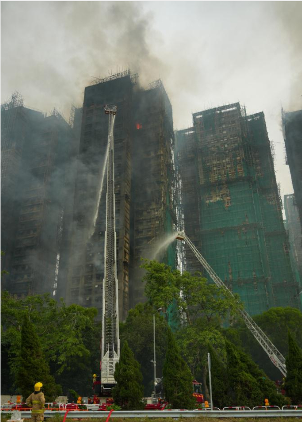 #有广东乡亲在香港宏福苑大火中受灾#【香港广东社团总会称有乡亲在宏福苑大火中受灾