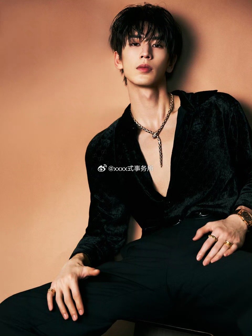 微博之夜Gucci男郎：张凌赫 宋威龙 