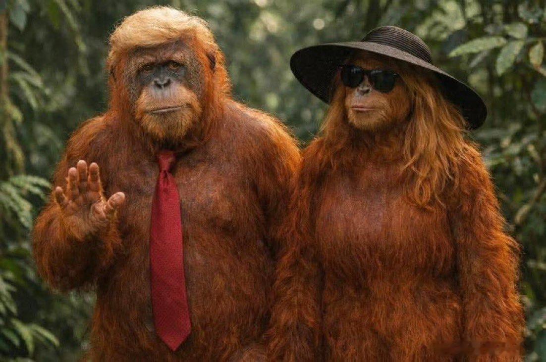 黑子们，这样你的感觉好些了吗？海外新鲜事海外新鲜事特朗普发视频把奥巴马夫妇p成猴