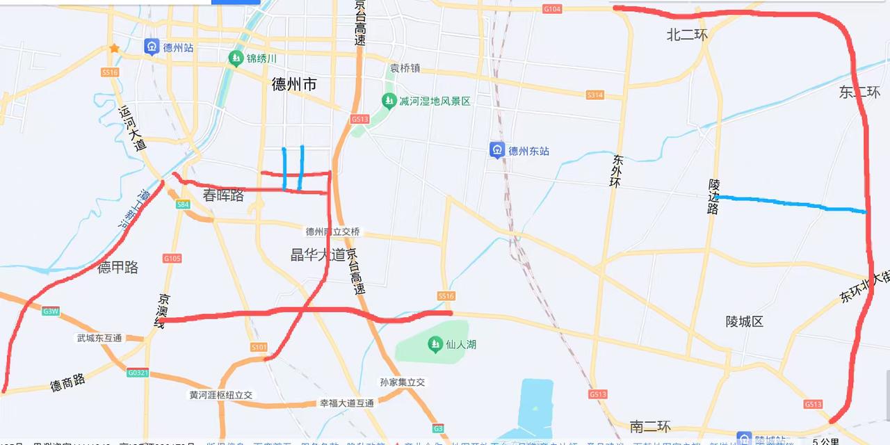 德州 德州，这几条路将会重塑德州城区路网格局，新外环路、516省道西延、晶华大道