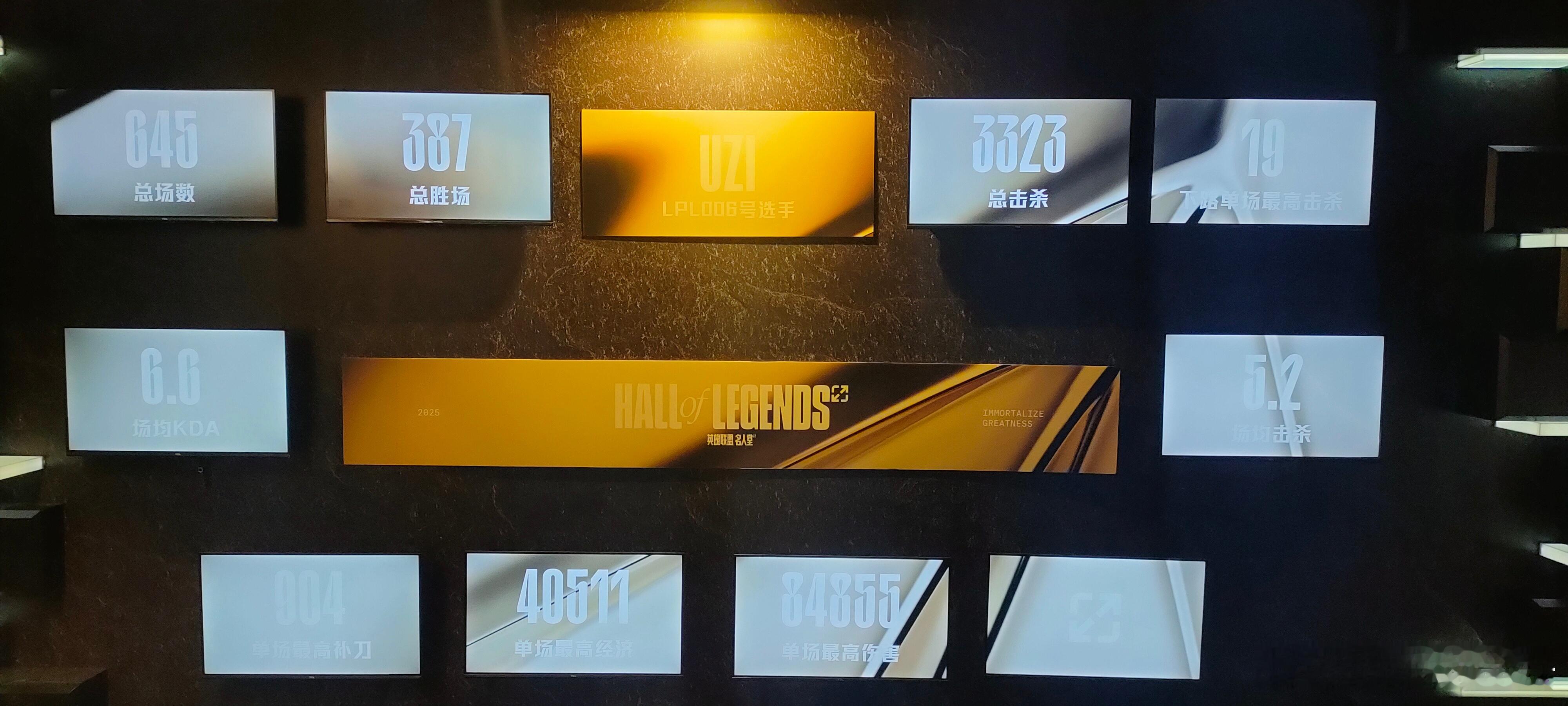 英雄联盟Uzi名人堂来啦！Uzi YYDS[泪]英雄联盟[超话] ​​​