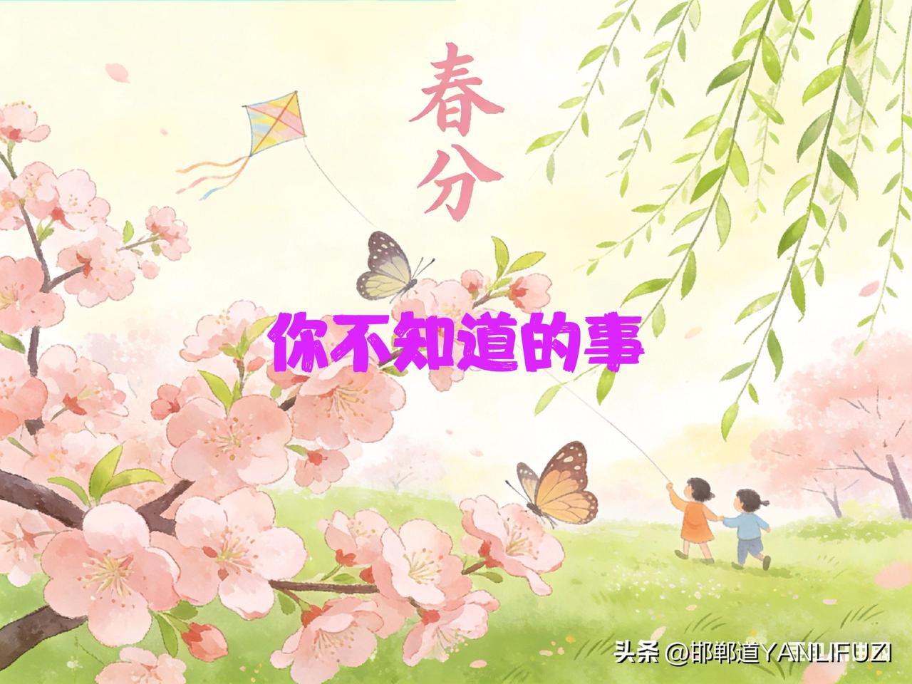 春分，昼夜等长吗？这个其实你不一定知道！
都知道今年春分与二月二是一天，要等19