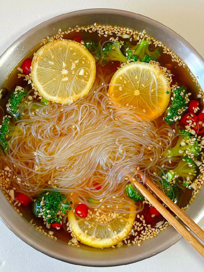 开胃又解腻！！无油版捞汁粉丝❗️ 