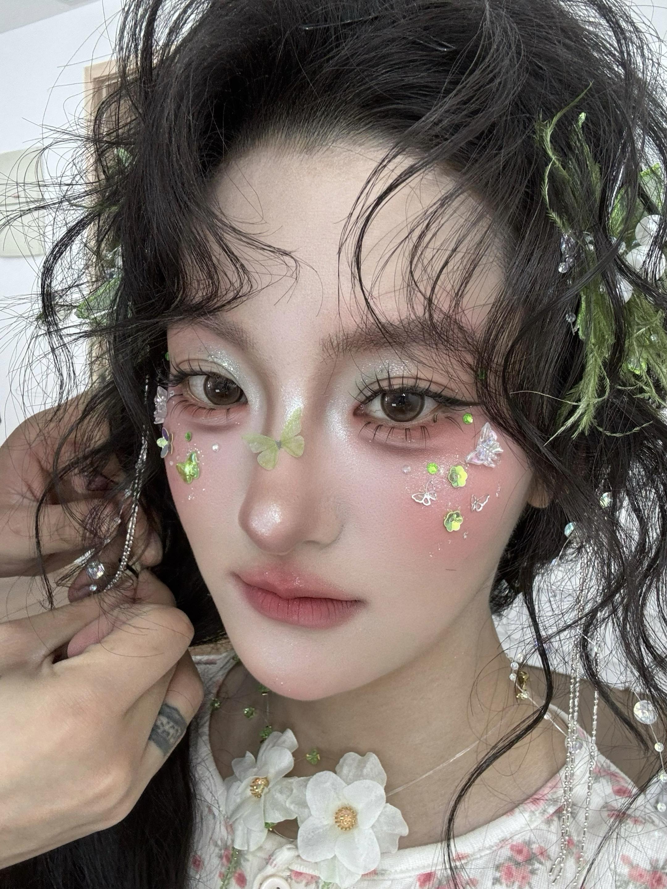 只有原图 能展现出的妆容