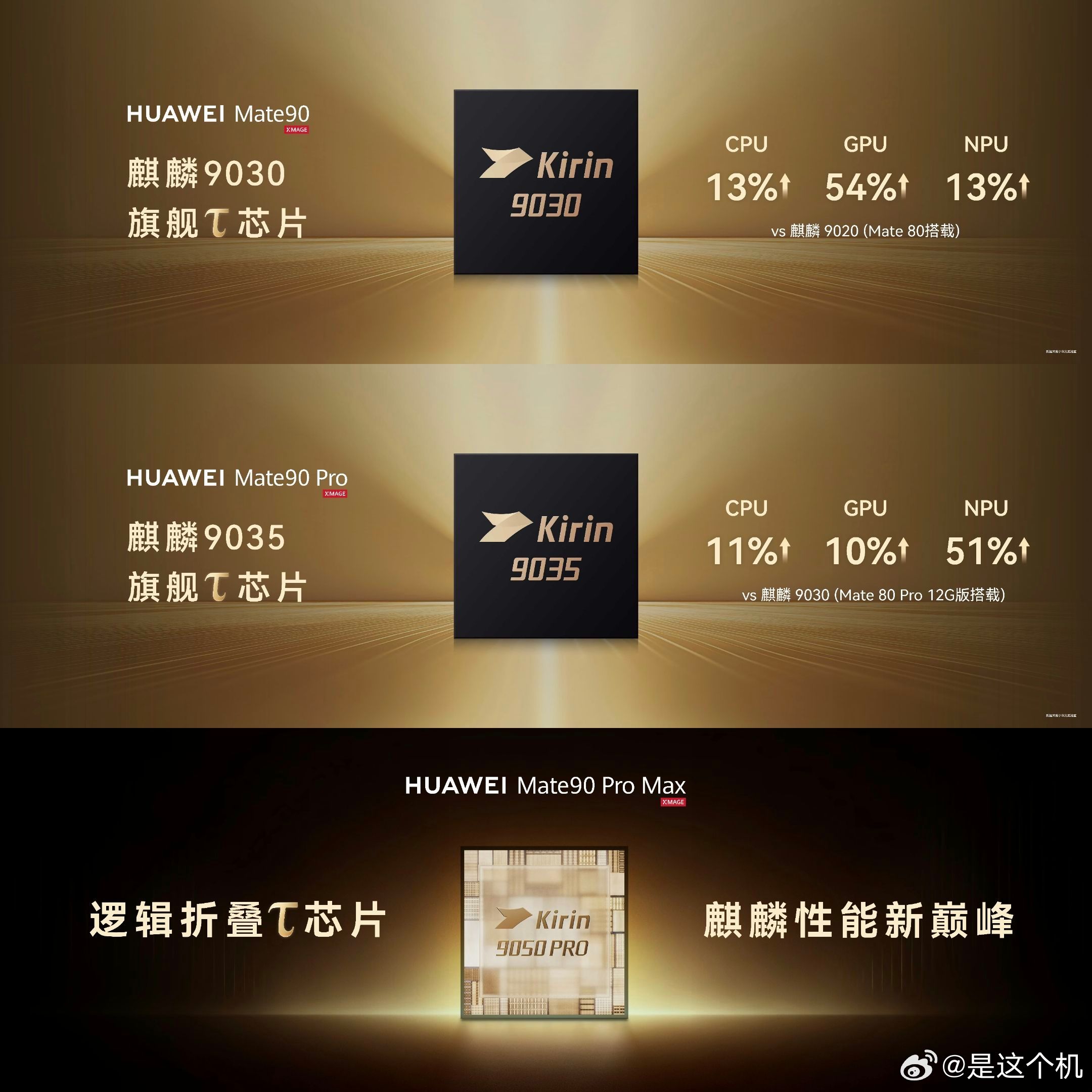 华为 Mate90 系列正式发布：售价5999元起全系售价Mate90（麒麟 9