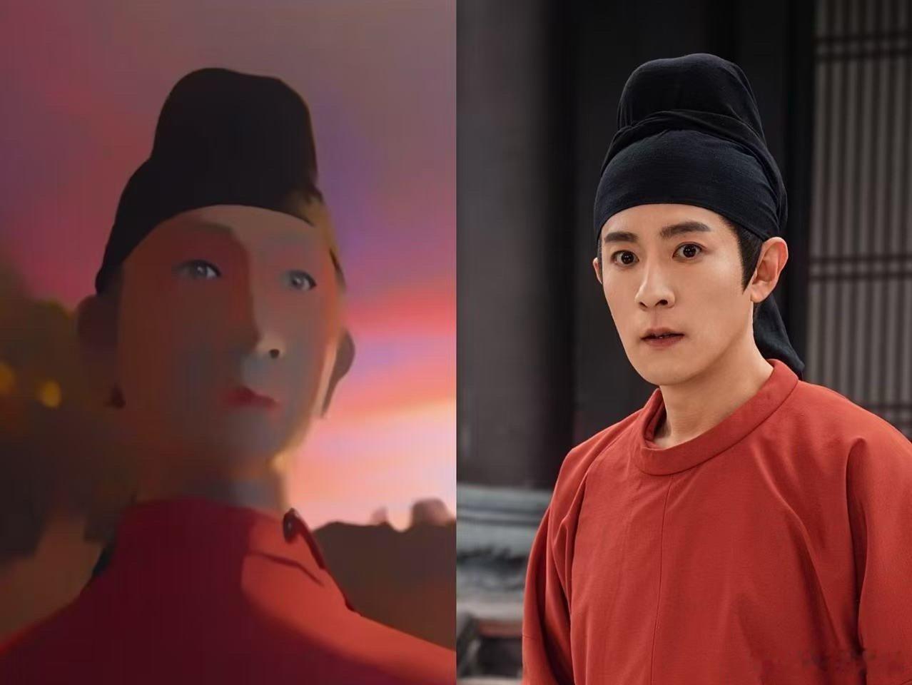 《唐诡3》中式恐怖氛围直接拉满，季肖冰看剧时竟被自己的诡异人偶造型吓一跳～ 阴森