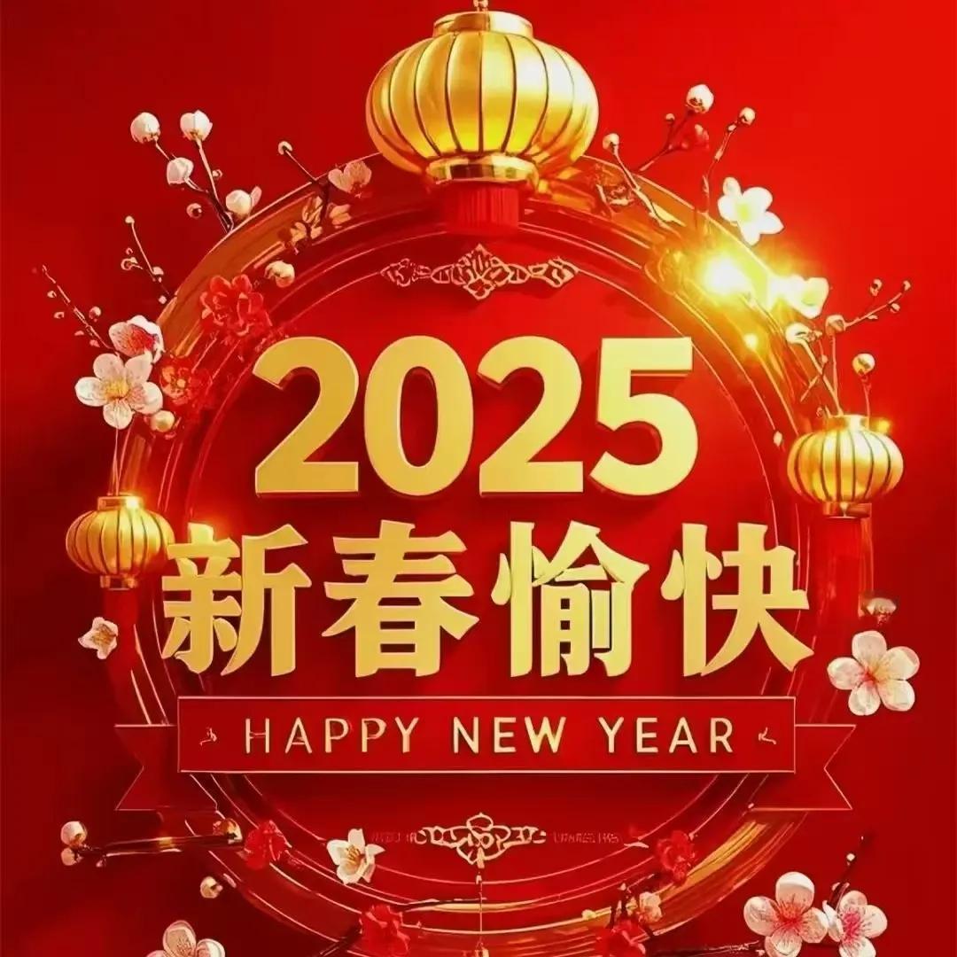 2025年，新春愉快，万事如意🏮🌸