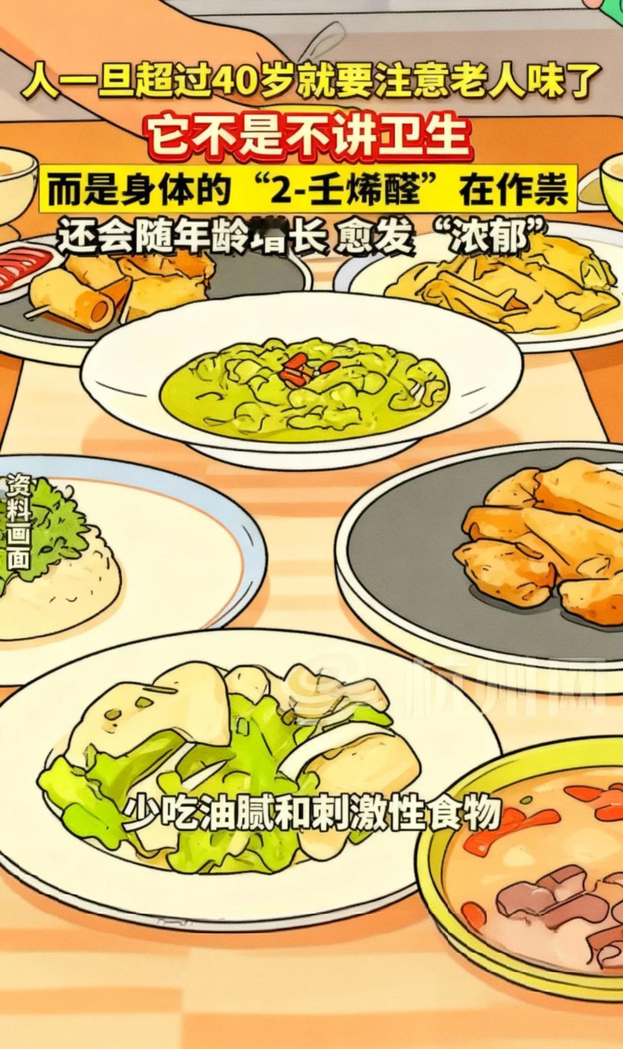 老人味不是只有老人才有！人一旦超过40岁就要注意
＃老人味了◇它不是不讲卫生，而