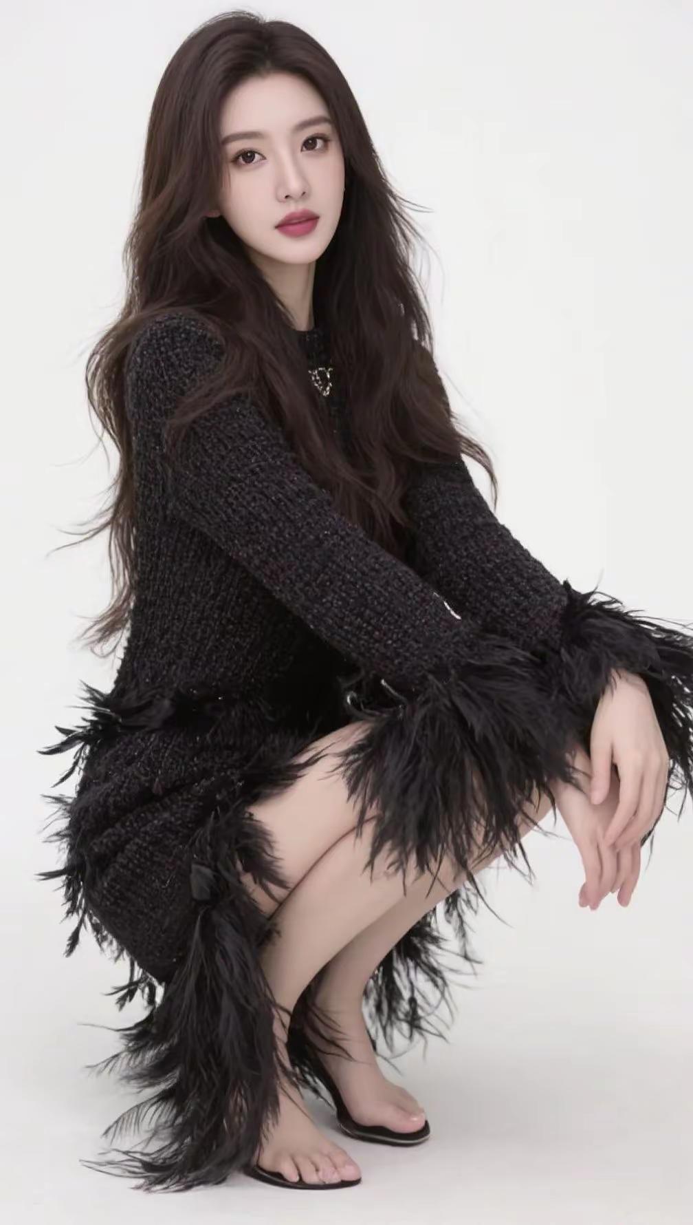 AI羽边人像 ai创作