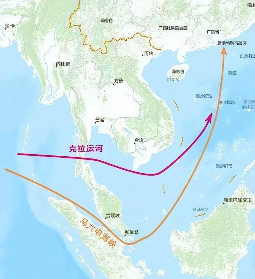 克拉地峡运河呼之欲出，马六甲海峡岌岌可危，中方不动声色！

最近，随着泰国军队不