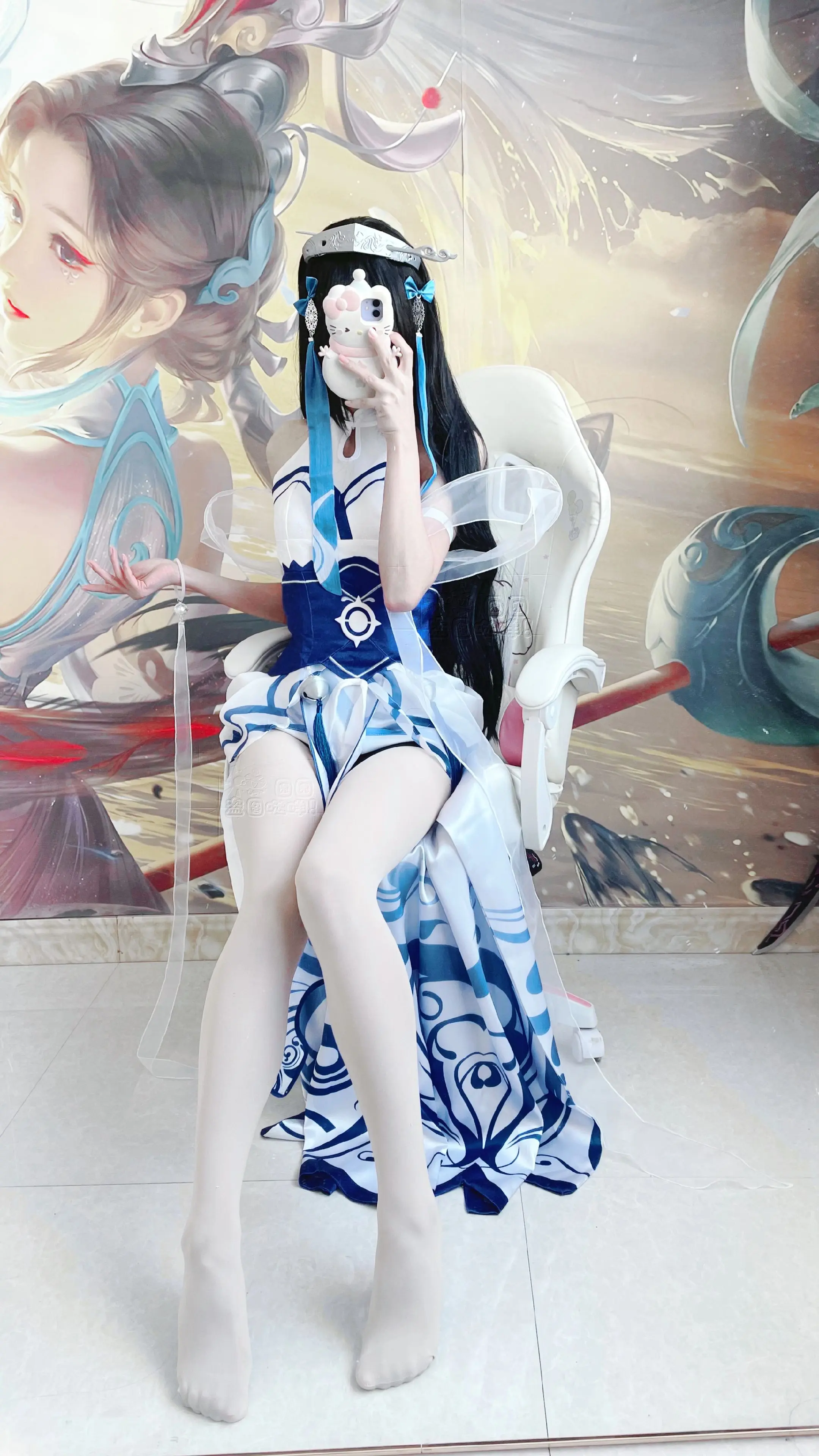 西施 王者 cos试衣 西施初稿