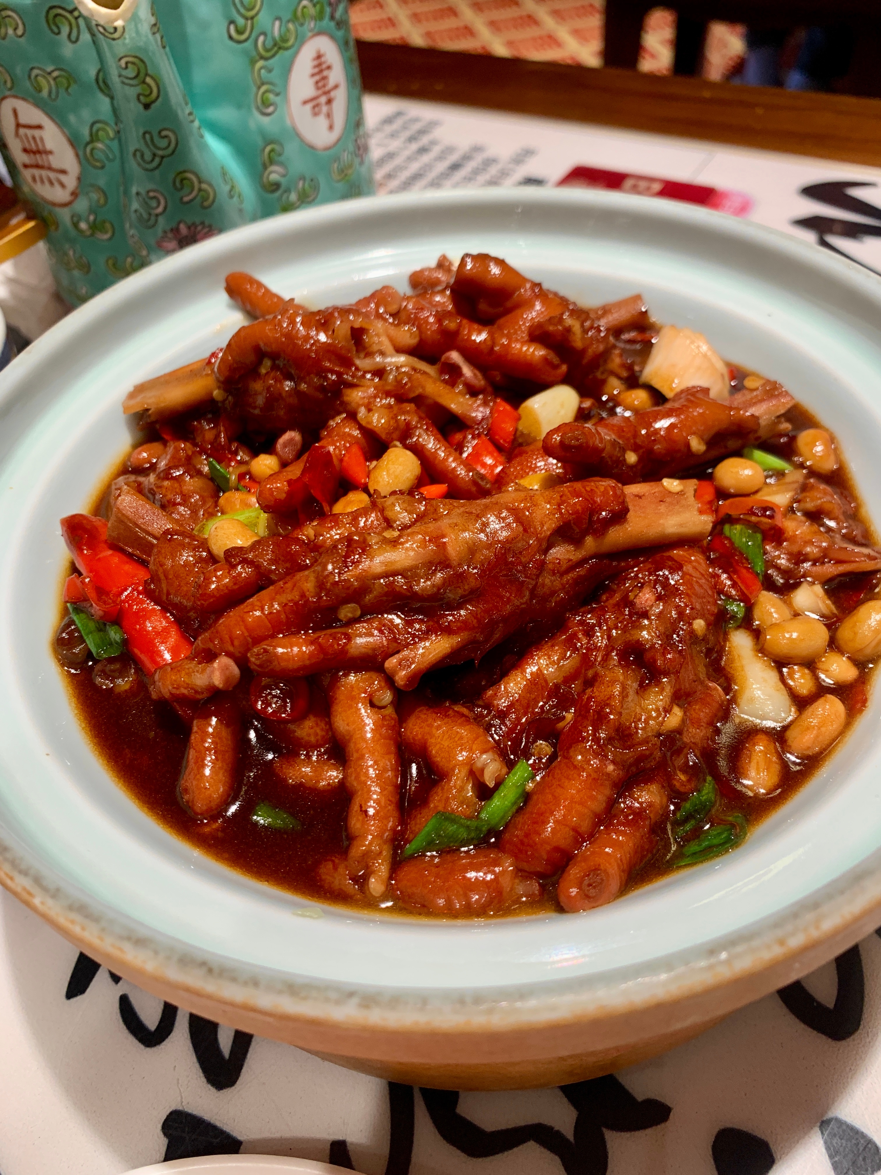 黄豆焖鸡爪怎么会这么好吃！！？ ​​​
