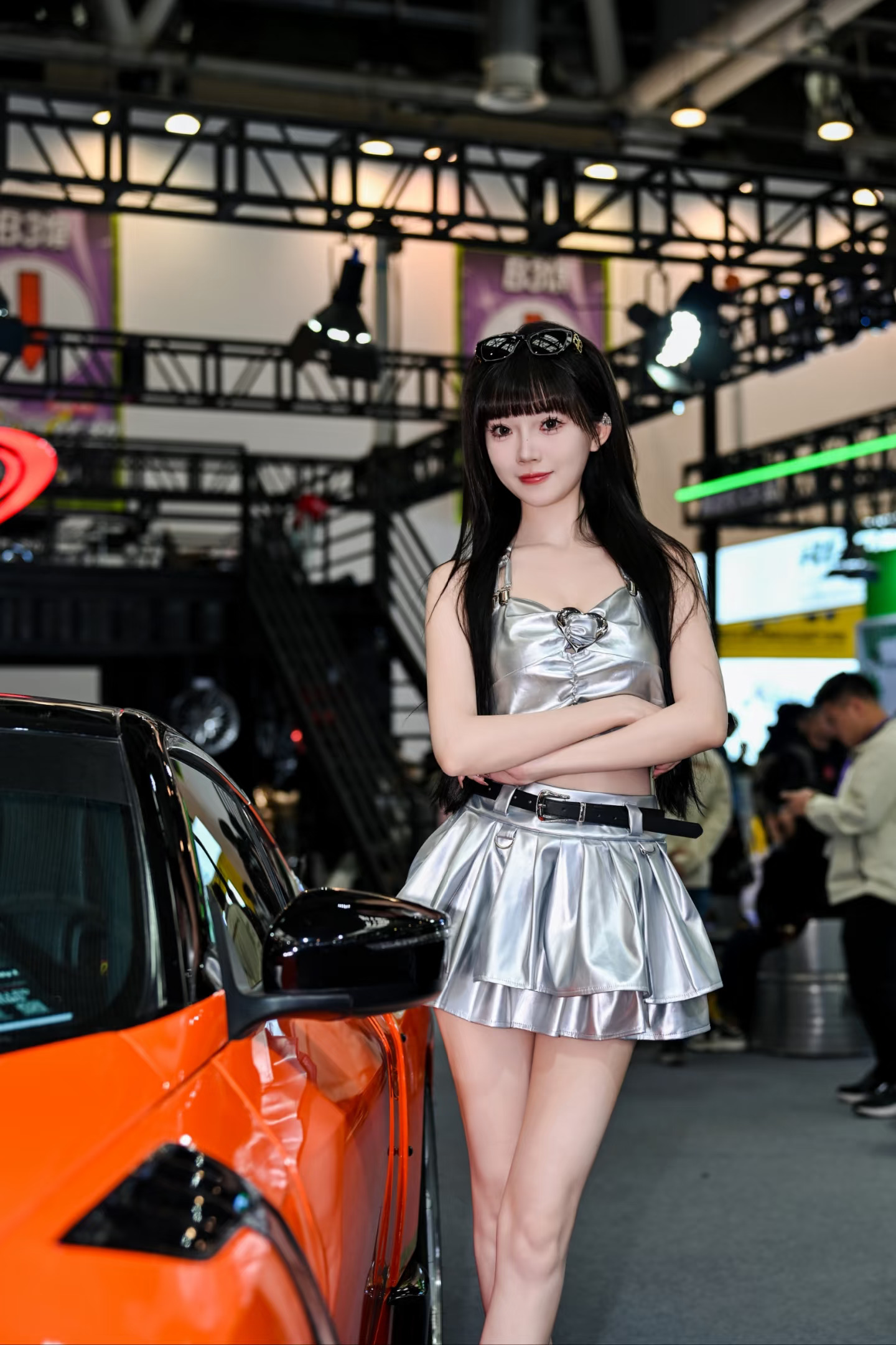 我在GT show拍车模-4