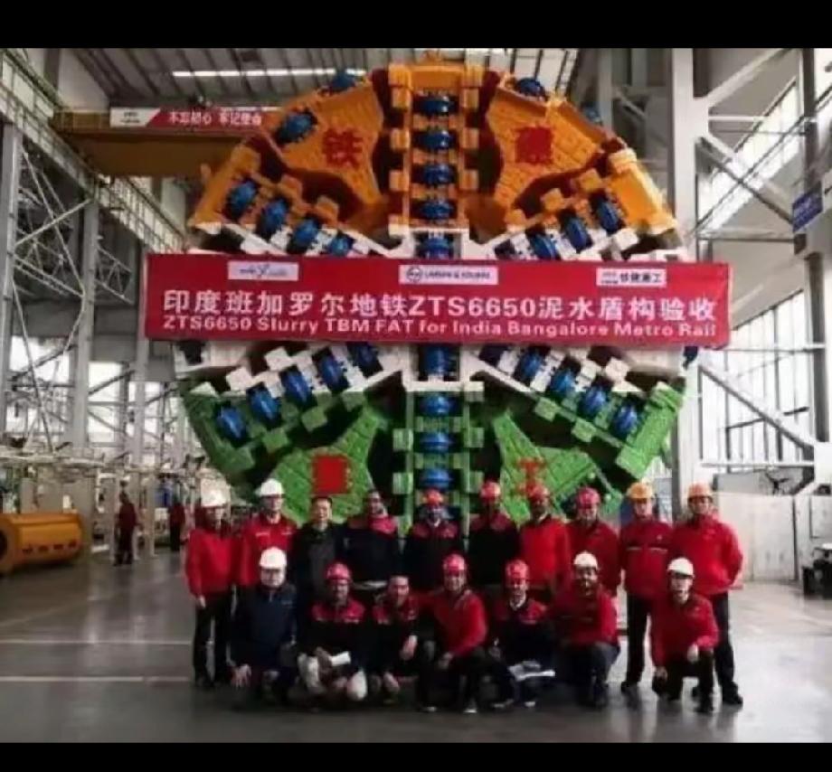 盾构机可不敢再给印度了。

之前印度获得了东方大国特高压技术，可能是得到了某家东